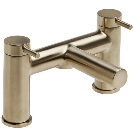 Tavistock Anthem Deck Mounted Bath Filler in Brass