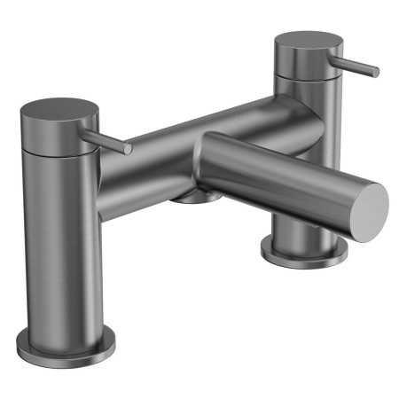 Tavistock Anthem Deck Mounted Bath Filler in Gunmetal