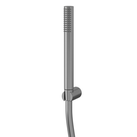 TAN4205 Tavistock Anthem Deck Mounted Bath Shower Mixer in Gunmetal Handset Close Up