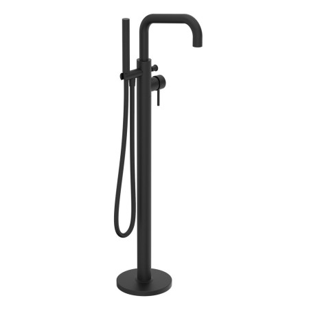 Tavistock Anthem Freestanding Bath Shower Mixer in Black