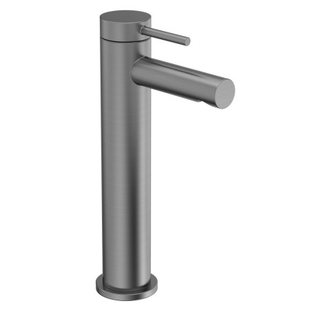 Tavistock Anthem Tall Basin Mixer with Click Waste in Gunmetal