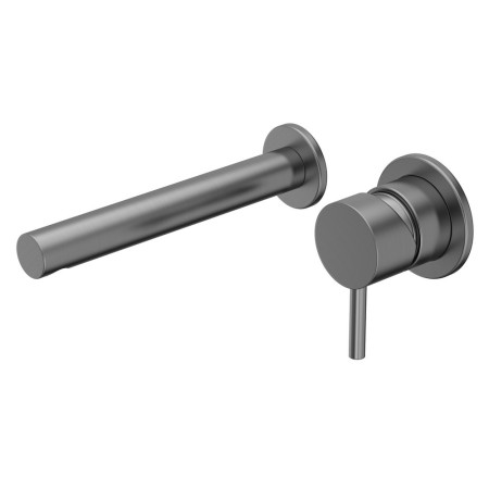 Tavistock Anthem Wall Mounted Basin Mixer in Gunmetal