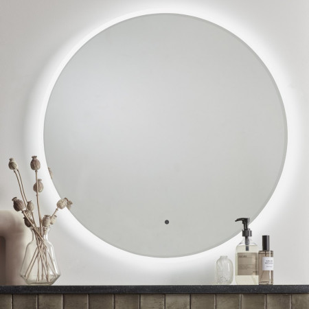 AS80ALR Tavistock Aster 800mm Illuminated Circular Mirror (2)