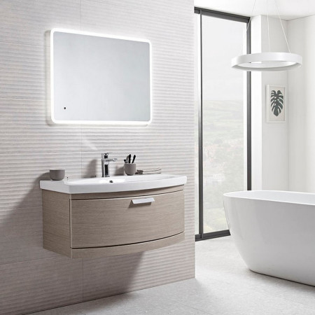 AS80ALC Tavistock Aster 800mm LED Illuminated Mirror (2)