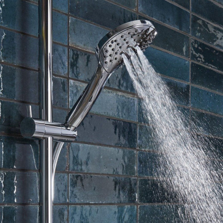 SAX2516 Tavistock Axiom Dual Function Push Button Valve with Shower Head and Riser Kit (7)