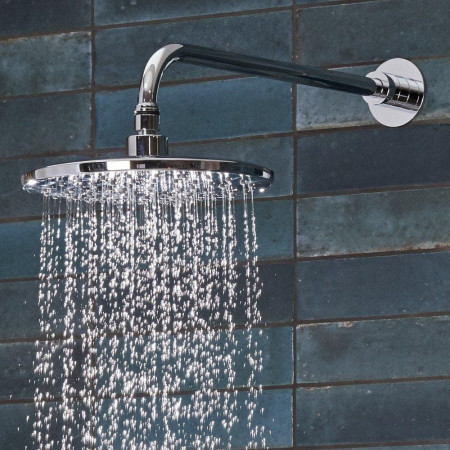 SAX2549 Tavistock Axiom Dual Function Push Button Valve with Shower Head and Shower Handset (2)