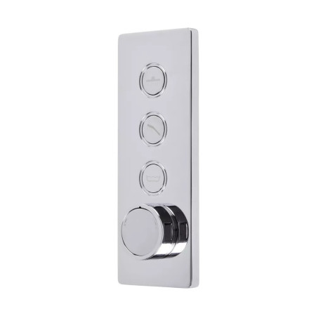 Tavistock Axiom Push Button Triple Function Chrome Shower Valve