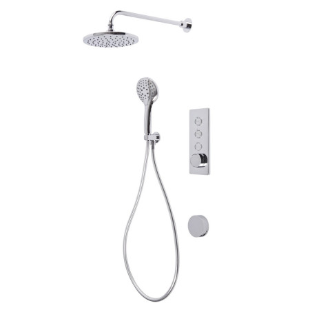 Tavistock Axiom Triple Function Push Button Valve with Handset and Holder