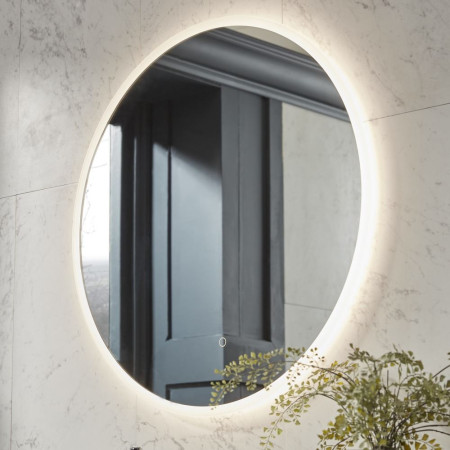 BTM80C Tavistock Beta Touch Control 800mm Illuminated Mirror Lifestyle