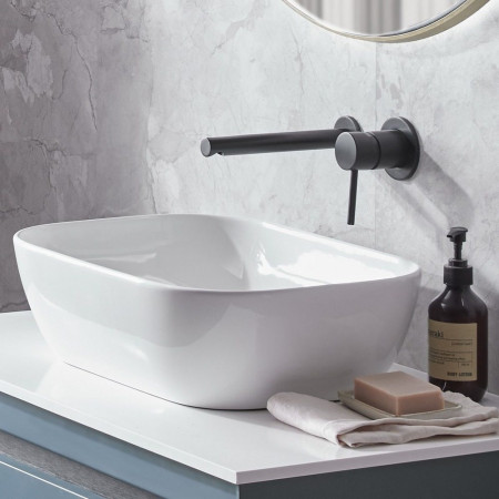 DC12053 Tavistock Brook Rectangle Countertop Basin Lifestyle