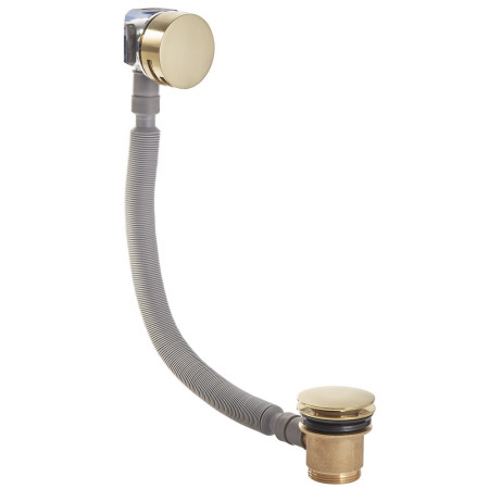 SVACS30 Tavistock Brushed Brass Round Overflow Bath Filler (2)
