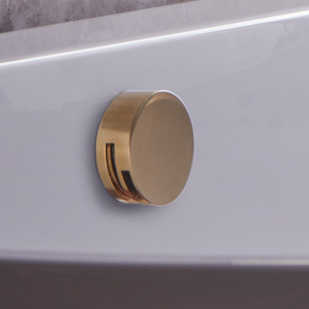 SVACS30 Tavistock Brushed Brass Round Overflow Bath Filler (3)