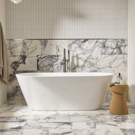 DC17030 Tavistock Cadence 1500mm Double Ended Freestanding Bath Front View