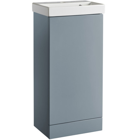 Tavistock Cadence 400mm Cloakroom Unit in Gloss Spruce with Basin