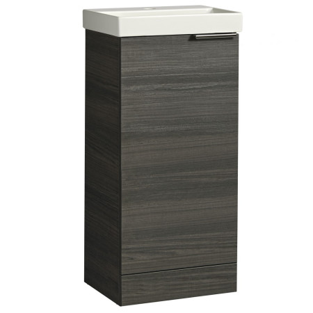 Tavistock Cadence 400mm Cloakroom Unit in Tundra Wood with Basin