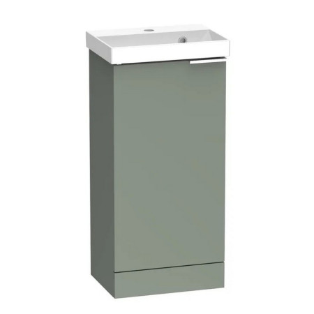 Tavistock Cadence 400mm Cloakroom Vanity Unit and Basin in Laurel Green