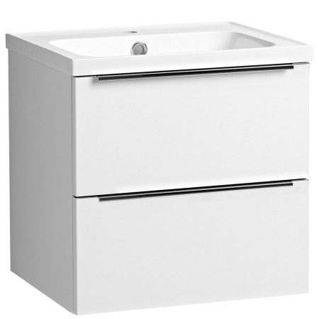 Tavistock Cadence 500mm Wall Mounted Unit in Gloss White with Basin
