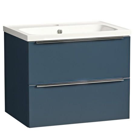 Tavistock Cadence 600mm Wall Mounted Unit in Oxford Blue with Basin