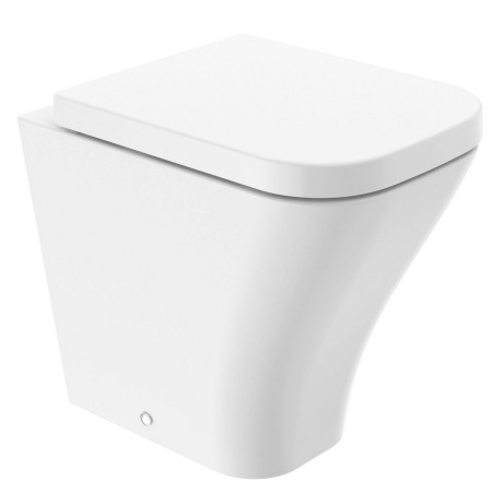 Tavistock Cadence Square Back to Wall WC and Seat