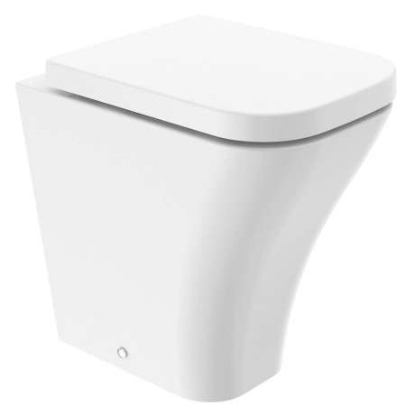 Tavistock Cadence Square Comfort Height Back to Wall WC and Seat