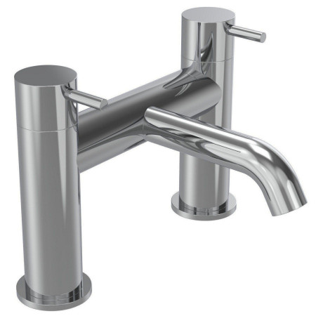 Tavistock Cohort Lever Chrome Bath Filler
