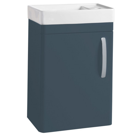 Tavistock Compass 450mm Wall Hung Cloakroom Unit in Oxford Blue