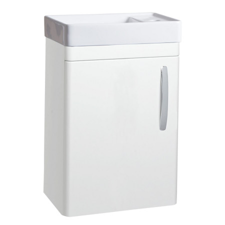 Tavistock Compass 450mm Wall Hung Cloakroom Vanity Unit in White