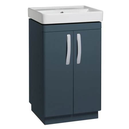 Tavistock Compass 500mm Freestanding Vanity Unit in Oxford Blue
