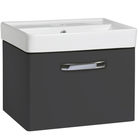 Tavistock Compass 500mm Gloss Clay Wall Hung Unit with Ceramic Basin