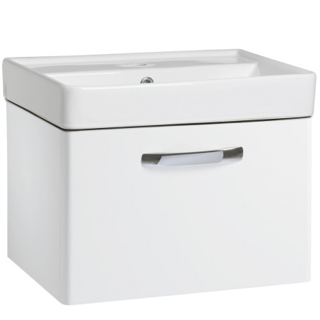 Tavistock Compass 500mm Wall Hung Unit Gloss White & Basin