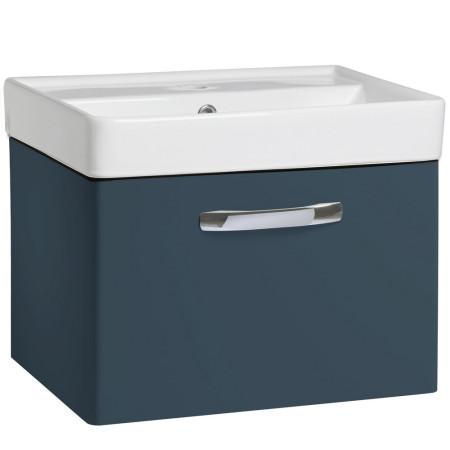 Tavistock Compass 500mm Wall Hung Vanity Unit in Oxford Blue