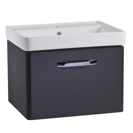 Tavistock Compass 600mm Wall Mounted Unit & Basin Gloss Clay