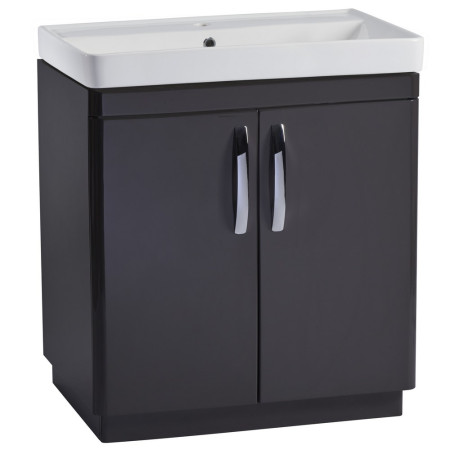 Tavistock Compass 800mm Gloss Clay Freestanding Unit with Ceramic Basin