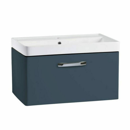 Tavistock Compass 800mm Wall Hung Vanity Unit in Oxford Blue