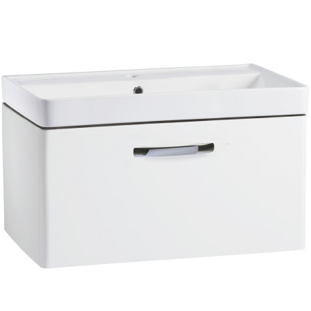 Tavistock Compass Gloss White 800mm Wall Hung Unit with Basin