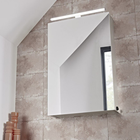 CO44AL Tavistock Conduct Single Mirror Door Cabinet Lifestyle
