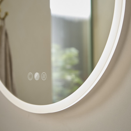 CMM50P Tavistock Cosmos 500 x 800mm Pill Illuminated Mirror Close Up