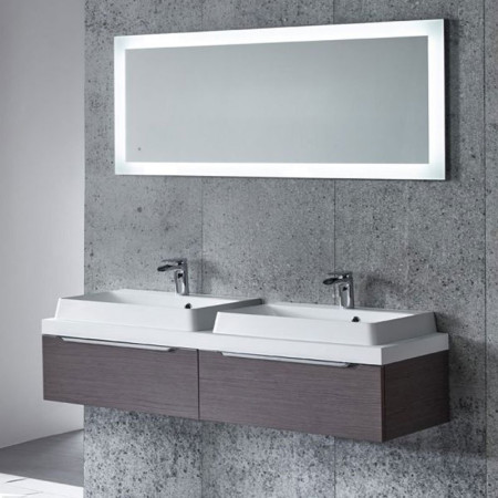 Tavistock Drift illuminated bathroom mirror
