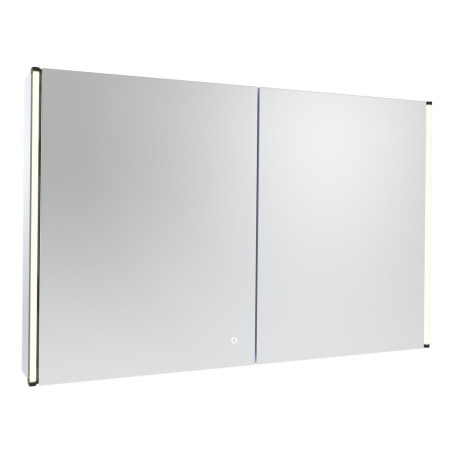 Tavistock Facade 1000mm Double Door Illuminated Mirrored Cabinet