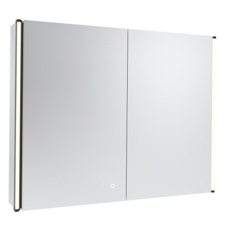 Tavistock Facade 800mm Double Door Illuminated Mirrored Cabinet