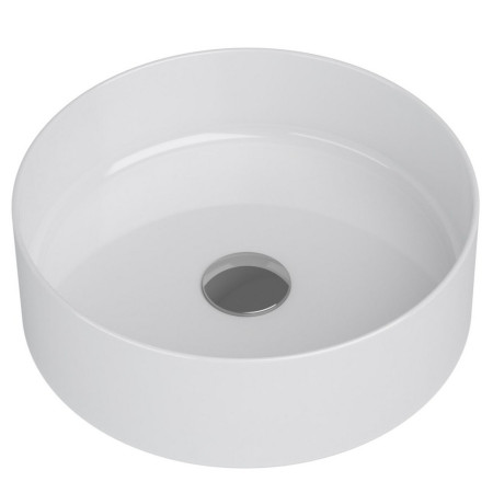 Tavistock Fen Round White Countertop Basin