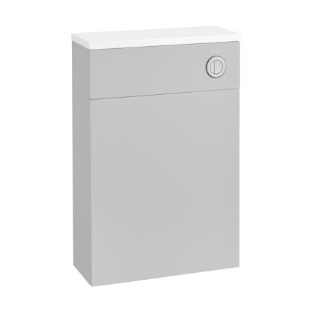 Tavistock Flat Fronted Gloss Light Grey Back to Wall WC Unit