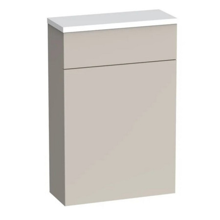 Tavistock Flat Fronted Matt Flax Back to Wall WC Unit
