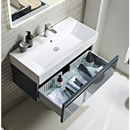 Tavistock Forum 900mm Wall Unit White