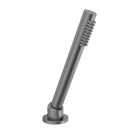 Tavistock Gunmetal Round Bath Deck Mounted Shower Handset Kit
