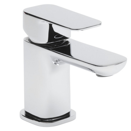 Tavistock Haze Chrome Mini Basin Mixer with Click Waste