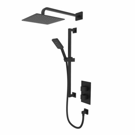 Tavistock Index Dual Function Black Concealed Shower System