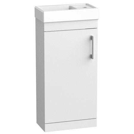 Tavistock Kew 400mm Gloss White Cloakroom Vanity Unit and Basin