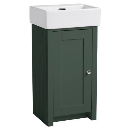 Tavistock Lansdown 430mm Sherwood Green Cloakroom Vanity Unit