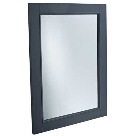 LAN600MDGM Tavistock Lansdown 570 Wooden Framed Mirror in Matt Dark Grey